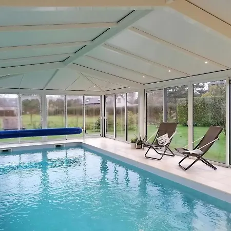 Au Calme Piscine Interieure Toute L'annee Villa Sainte-Marguerite-d'Elle